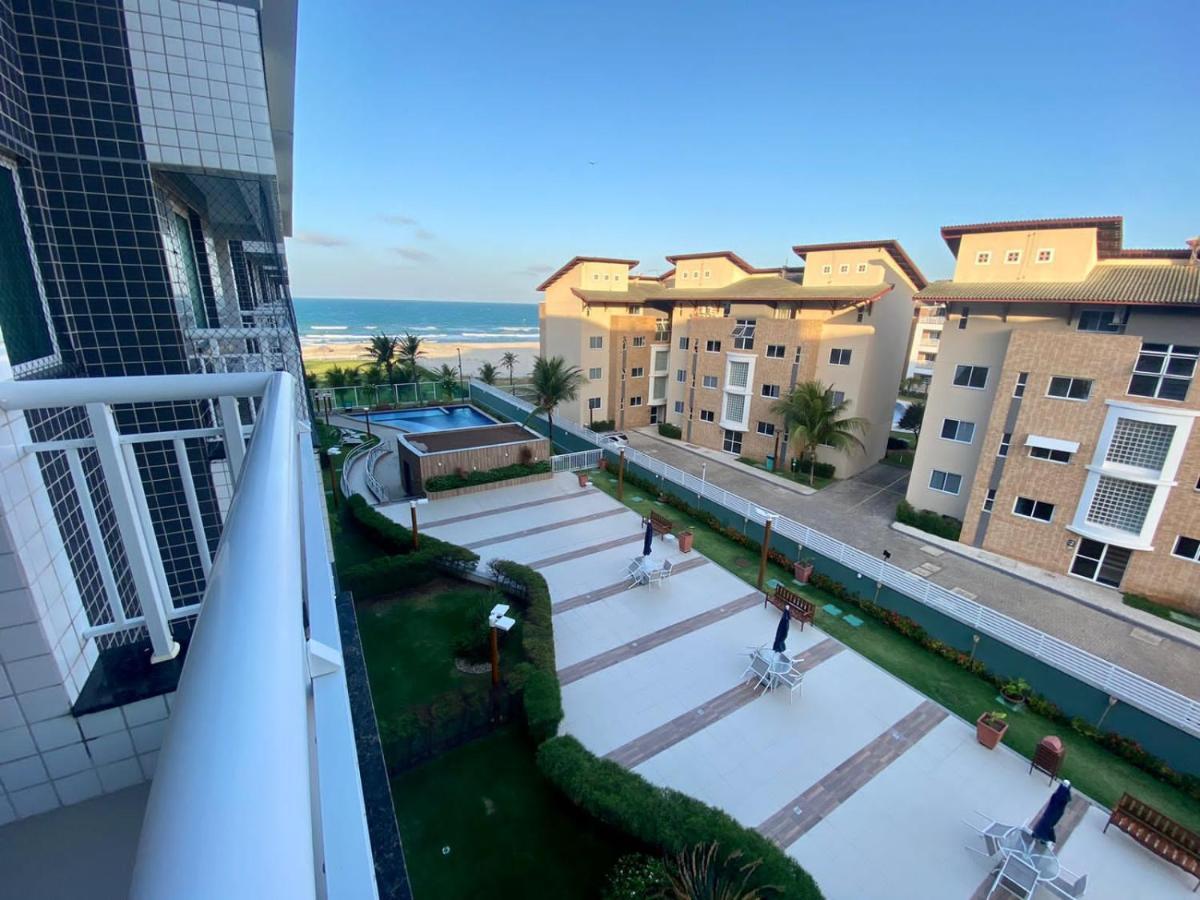 אקווירז Apto Vista Mar E Pe Na Areia No Beach Way A 300M Do Beach Park מראה חיצוני תמונה